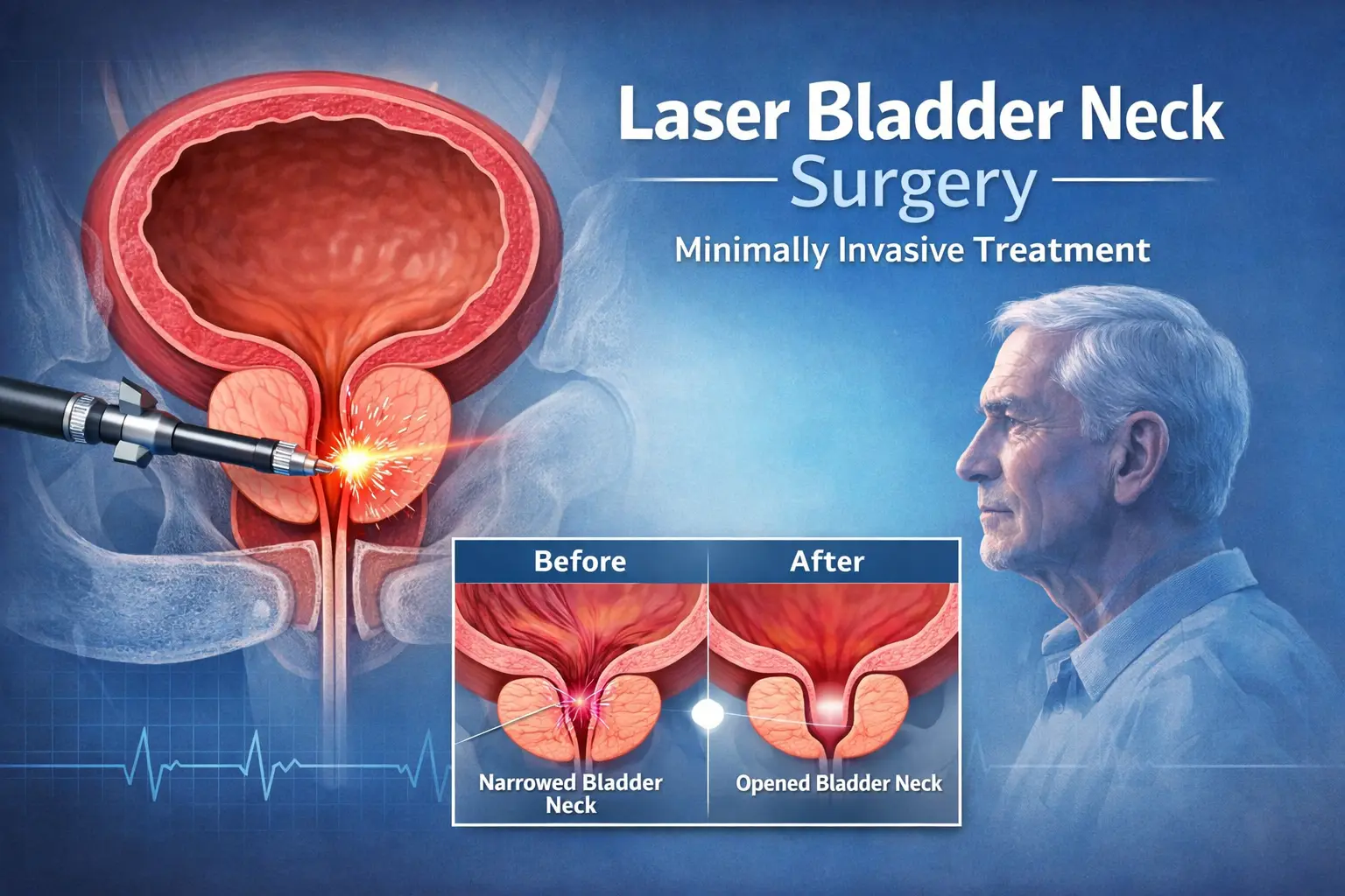 Laser Surgery for High Bladder Neck Explained: Procedure, Benefits, Risks & Recovery