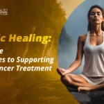 A women holistic healing for kidney cancer treatment.